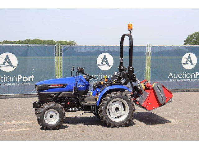 Minitractor farmtrac 26h diesel 2026 nieuw met klepelmaaier - afbeelding 1 van  1