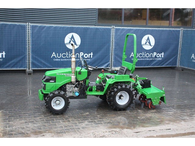 Minitractor greenstar mk20 diesel 20pk 2024 met grondfrees nieuw - afbeelding 1 van  1