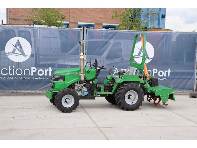 Minitractor greenstar mk20 diesel 20pk 2024 met grondfrees nieuw - afbeelding 1 van  1