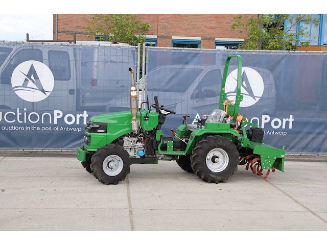 Minitractor greenstar mk20 diesel 20pk 2024 met grondfrees nieuw - afbeelding 1 van  1