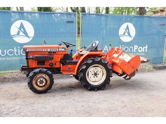 Minitractor hinomoto c174 diesel 18pk - afbeelding 1 van  1
