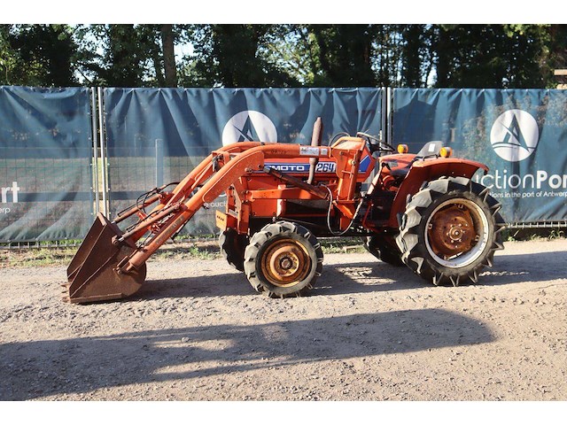 Minitractor hinomoto e264 diesel 25pk met voorlader - afbeelding 1 van  1