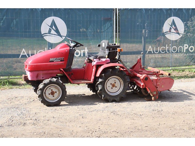 Minitractor honda mighty rt130d diesel 13pk met grondfrees - afbeelding 1 van  1