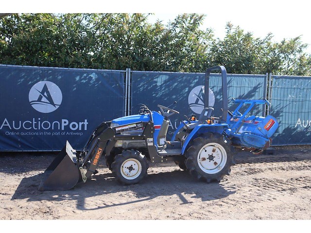 Minitractor iseki cld-tm17 diesel 16pk met grondfrees - afbeelding 1 van  1