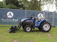 Minitractor iseki sial 223 diesel met voorlader - afbeelding 1 van  1