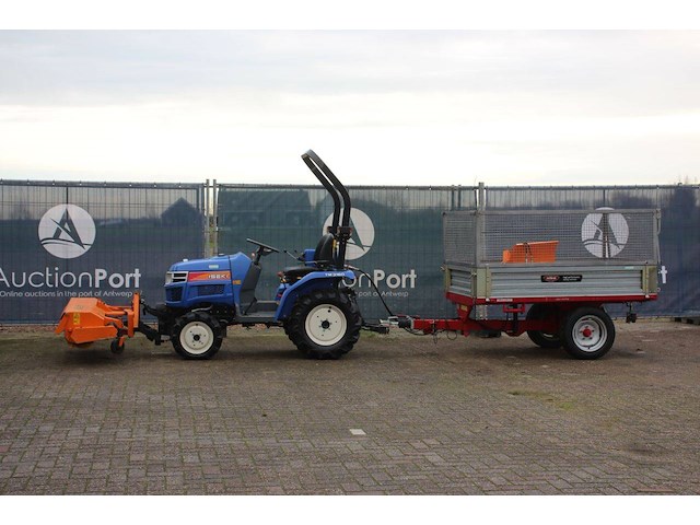 Minitractor iseki tm3160f diesel 16pk 2012 met aanhanger ravenna - afbeelding 1 van  1