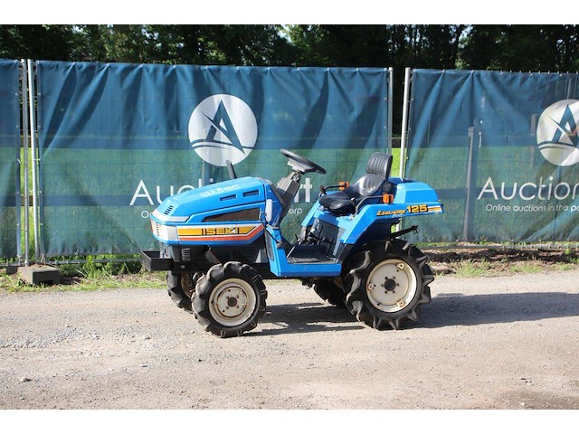 Minitractor iseki tu125f diesel 12.5pk - afbeelding 1 van  1