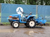 Minitractor iseki tu140f diesel 14pk met grondfrees - afbeelding 1 van  1