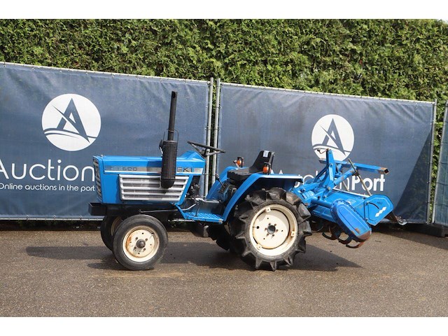 Minitractor iseki tu1600 diesel 16.3pk met grondfrees - afbeelding 1 van  1