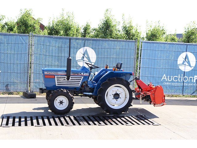 Minitractor iseki tu1700 diesel met grondfrees (marge) - afbeelding 1 van  1