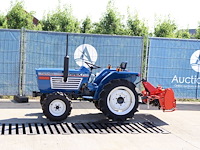 Minitractor iseki tu1700 diesel met grondfrees (marge) - afbeelding 1 van  1