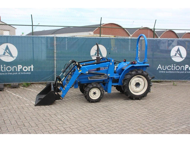 Minitractor iseki tu1700f diesel 17pk met voorkader refit - afbeelding 1 van  1