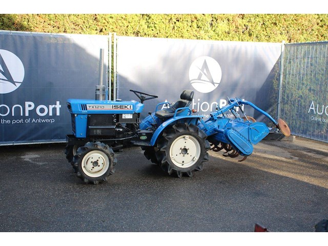Minitractor iseki tx1210f diesel met frees - afbeelding 1 van  1