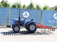 Minitractor iseki tx1410fdt diesel 14pk met triltandcultivator - afbeelding 1 van  1