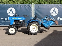 Minitractor iseki tx1500f diesel 14.8pk met grondfrees