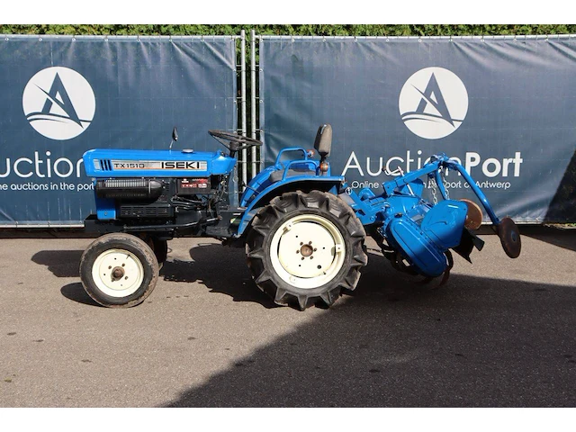 Minitractor iseki tx1510 diesel 14.8pk met grondfrees - afbeelding 1 van  1