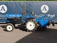 Minitractor iseki tx1510 diesel 14.8pk met grondfrees