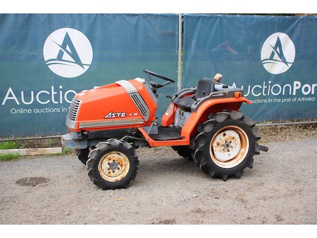 Minitractor kubota aste a-15 diesel 15.5pk - afbeelding 1 van  1