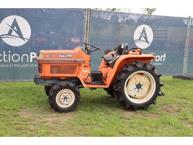 Minitractor kubota b1-17 bulltra diesel 17.5pk - afbeelding 1 van  1