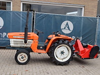 Minitractor kubota b1600 diesel met klepelmaaier lefa efd-135 2023 - afbeelding 1 van  1