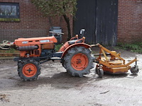 Minitractor kubota b7001 diesel 13pk met grasmaaier - afbeelding 1 van  1
