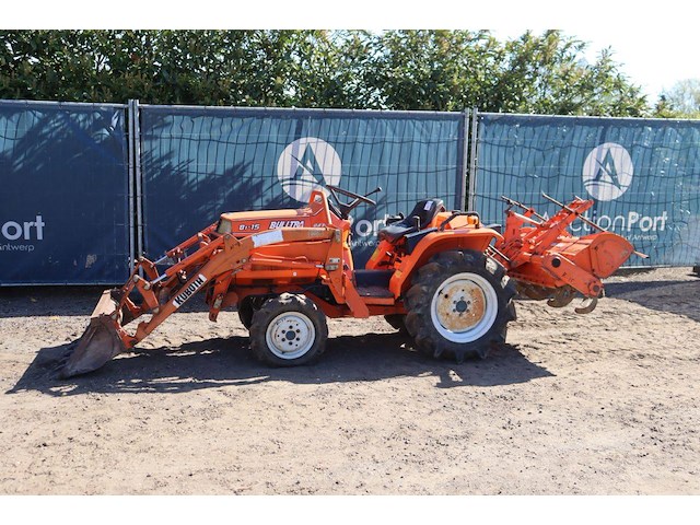 Minitractor kubota bulltra b1-15 diesel 16pk met grondfrees - afbeelding 1 van  1