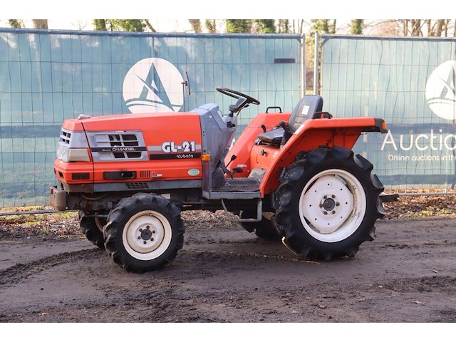 Minitractor kubota gl-21 diesel 21pk - afbeelding 1 van  1