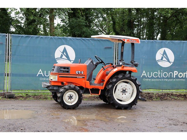 Minitractor kubota gt-3 diesel 21pk - afbeelding 1 van  1
