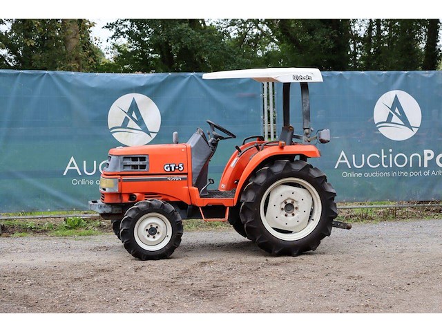 Minitractor kubota gt-5 diesel 23pk - afbeelding 1 van  1