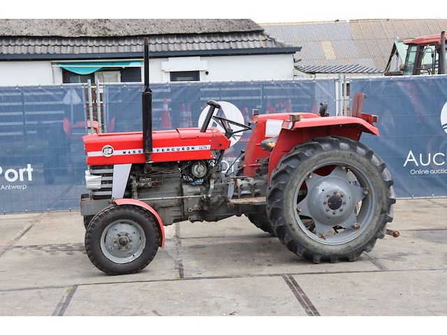 Minitractor massey ferguson 158 diesel 60pk 1976 - afbeelding 1 van  1