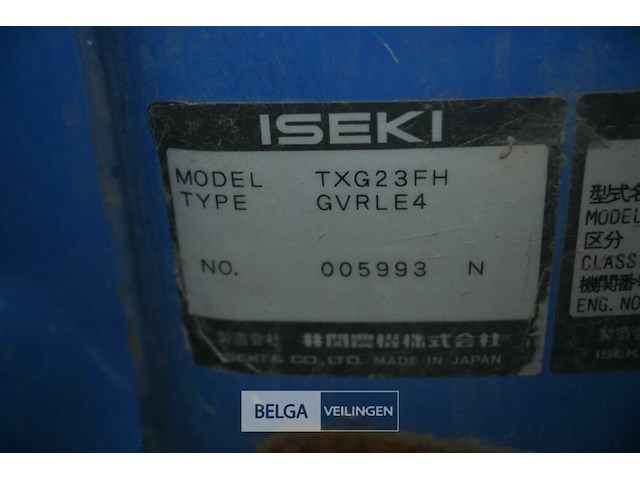 Minitractor met maaidek - afbeelding 11 van  11