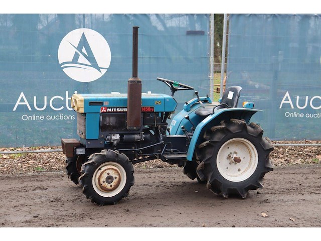 Minitractor mitsubishi d1450fd diesel 14.5pk - afbeelding 1 van  1