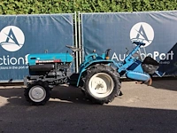 Minitractor mitsubishi d1550fd diesel 15pk met grondfrees