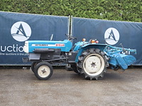 Minitractor mitsubishi d1850 diesel 18pk met grondfrees