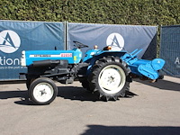 Minitractor mitsubishi d2050 diesel 20pk met grondfrees