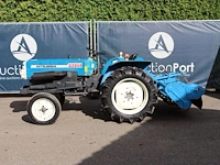 Minitractor mitsubishi d2050 diesel 20pk met grondfrees