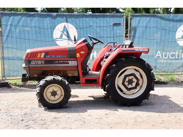 Minitractor mitsubishi mt21 diesel 21pk - afbeelding 1 van  1