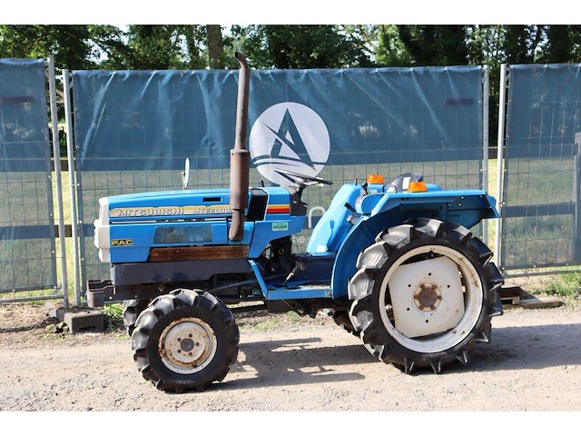 Minitractor mitsubishi mte2000d diesel 20pk - afbeelding 1 van  1