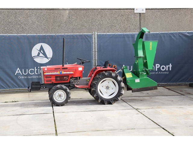 Minitractor shibaura sp1540 diesel 15pk met versnipperaar - afbeelding 1 van  1