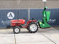 Minitractor shibaura sp1540 diesel 15pk met versnipperaar - afbeelding 1 van  1