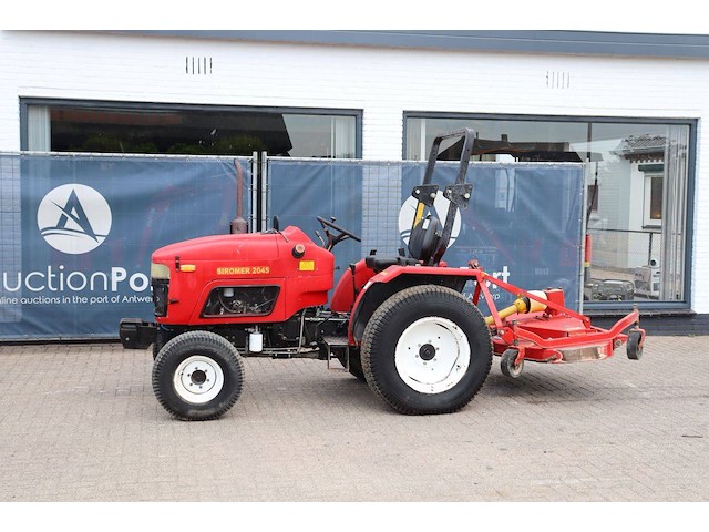 Minitractor siromer 204s diesel 14.7kw 2004 met cirkelmaaidek caroni - afbeelding 1 van  1