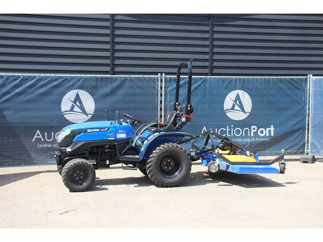 Minitractor solis stage v dieselmet klepelmaaier - afbeelding 1 van  1