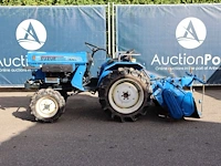 Minitractor suzue/ mitsubishi m2001 diesel 20pk met grondfrees