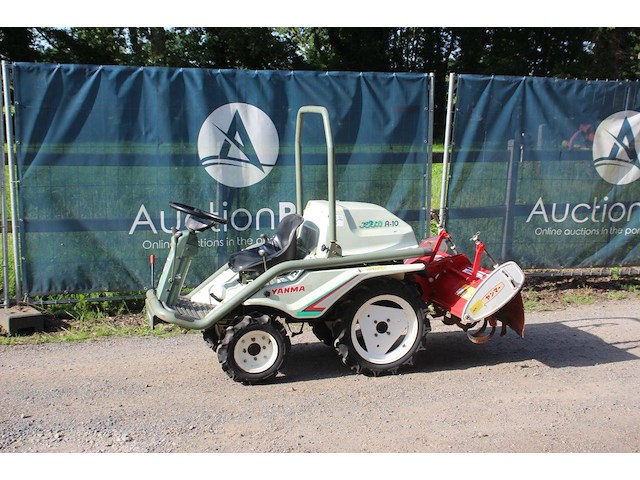 Minitractor yanmar a-10 diesel 10pk met grondfrees - afbeelding 1 van  1