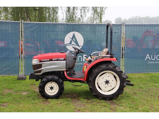 Minitractor yanmar ef118 diesel - afbeelding 1 van  1