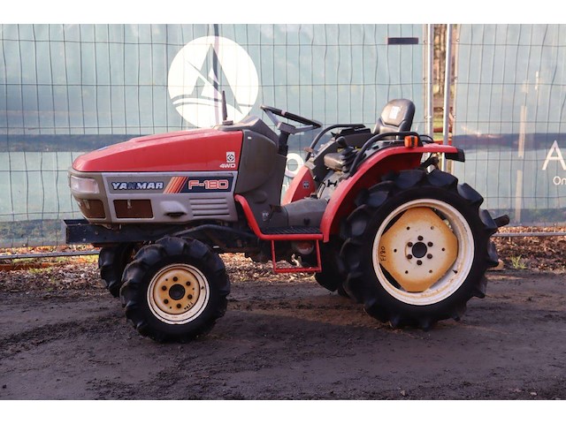 Minitractor yanmar f-180 diesel 18pk - afbeelding 1 van  1