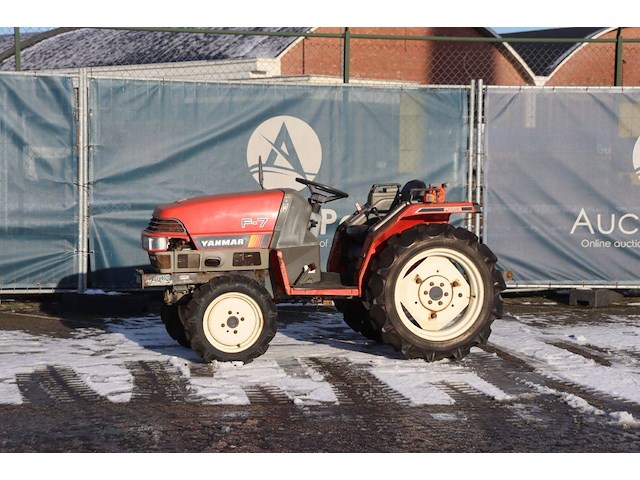 Minitractor yanmar f-7 diesel 17pk - afbeelding 1 van  1