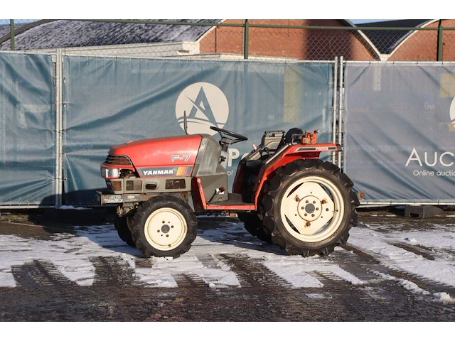 Minitractor yanmar f-7 diesel 17pk - afbeelding 1 van  1