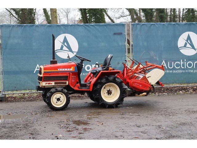 Minitractor yanmar f13d diesel 13pk met grondfrees - afbeelding 1 van  1