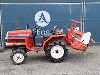 Minitractor yanmar f14d diesel met grondfrees - afbeelding 1 van  1